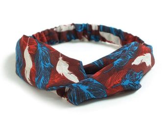 Women's Retro Style Printed Headband (Option: HB038c)