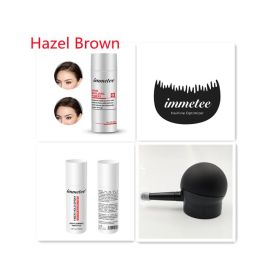Plant hair additive fibre hair powder, one-time reinforcing artifacts to cover hair scarce manufacturers wholesale and direct sales (Option: Hazel Brown set)